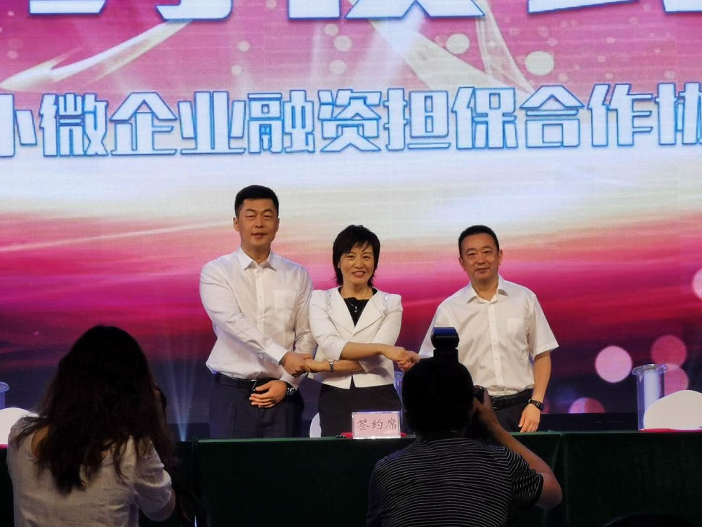 行下春風(fēng)望夏雨，擔(dān)保助企勇?lián)?dāng)